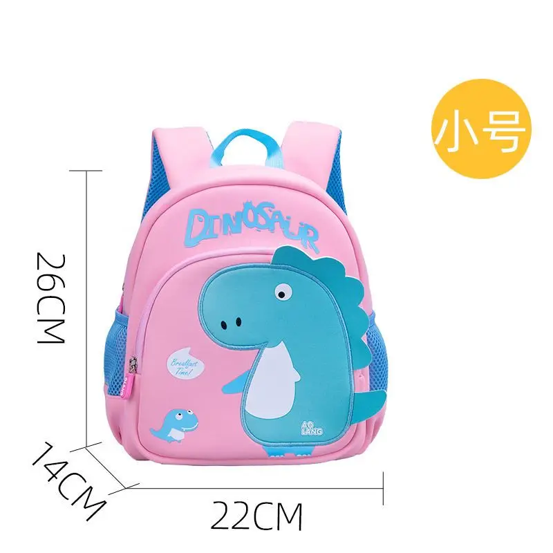 Kindergarten Cute Cartoon Kids Dinosaur SchoolBags Trendy Waterproof Backpack Boy Outdoor Travel Backpack