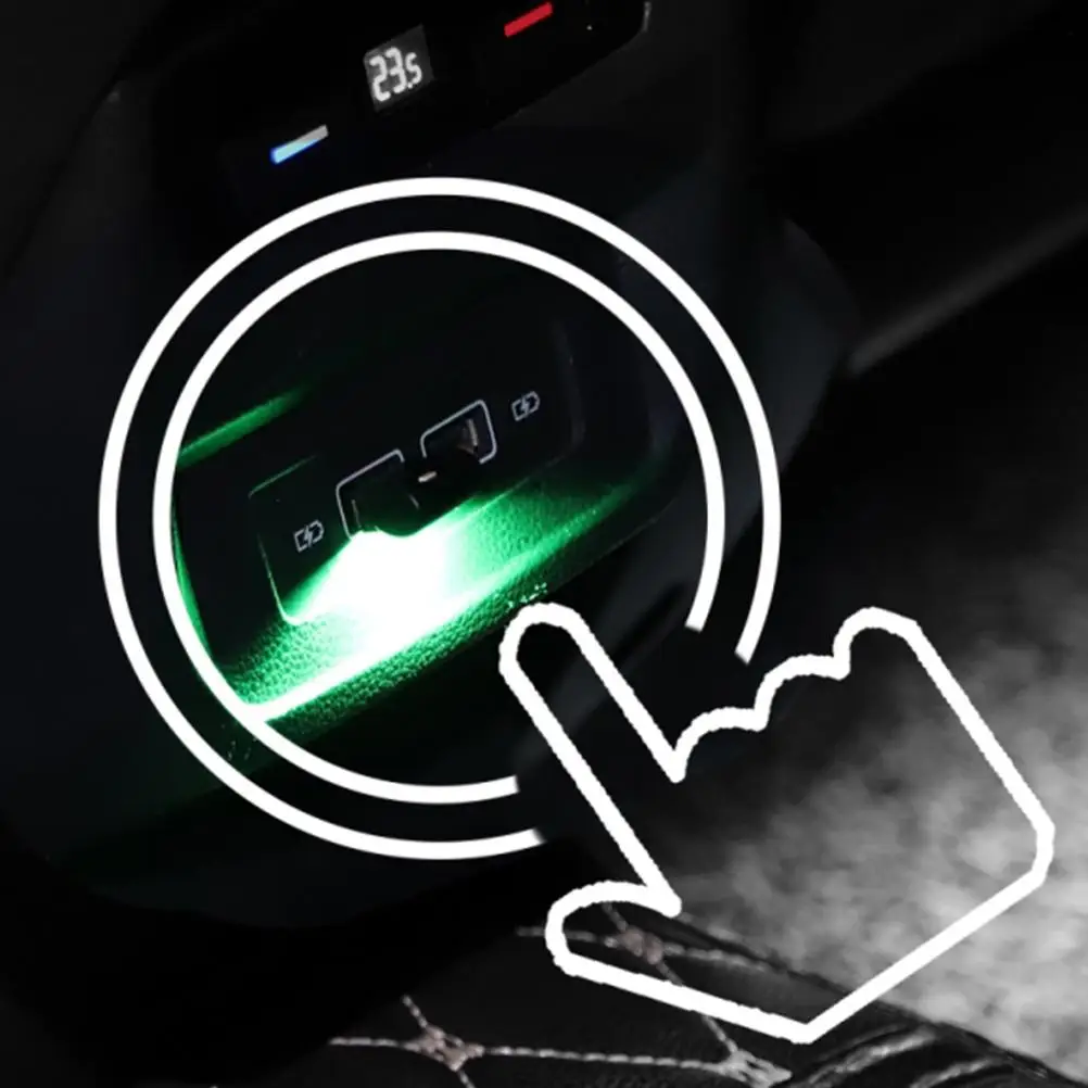 USB-интерьер автомобиля 7 цветов для Lada Priora Sedan sport Kalina Granta Vesta