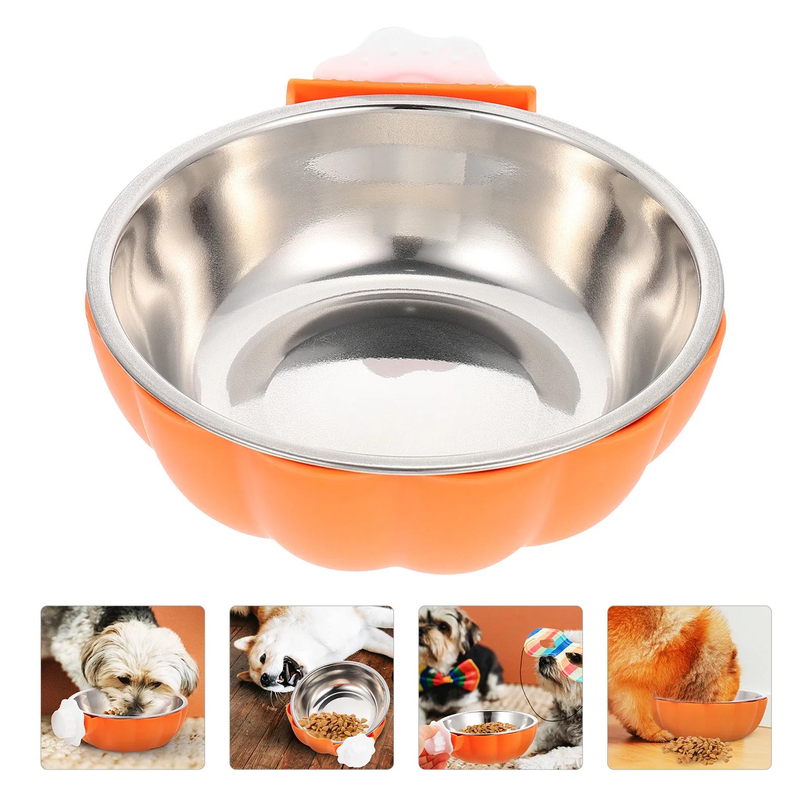 

Pet Bowl Water Feeder Bowlsdog Cat Hanging Feeding Cage Cats Puppy Automatic Dishes Dish Dispenser Cratespill Dogs Dineranti