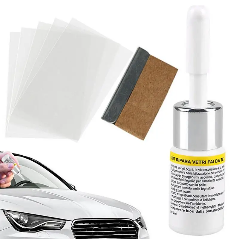 

Windshield Repair Kit Glass Repair Kit For Windshield Quick And Easy Durable Resin Based Windshield Repair Kit For Chips &