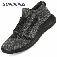 men women walking shoes casual running tennis slip on sneakers breathable workout lightweight gym fitness sport shoes