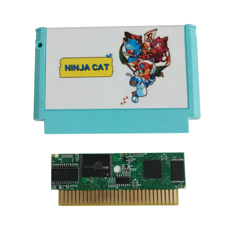 

NinjaCat FC 8 Bit Game Cartridge For 60 Pin TV Game Console