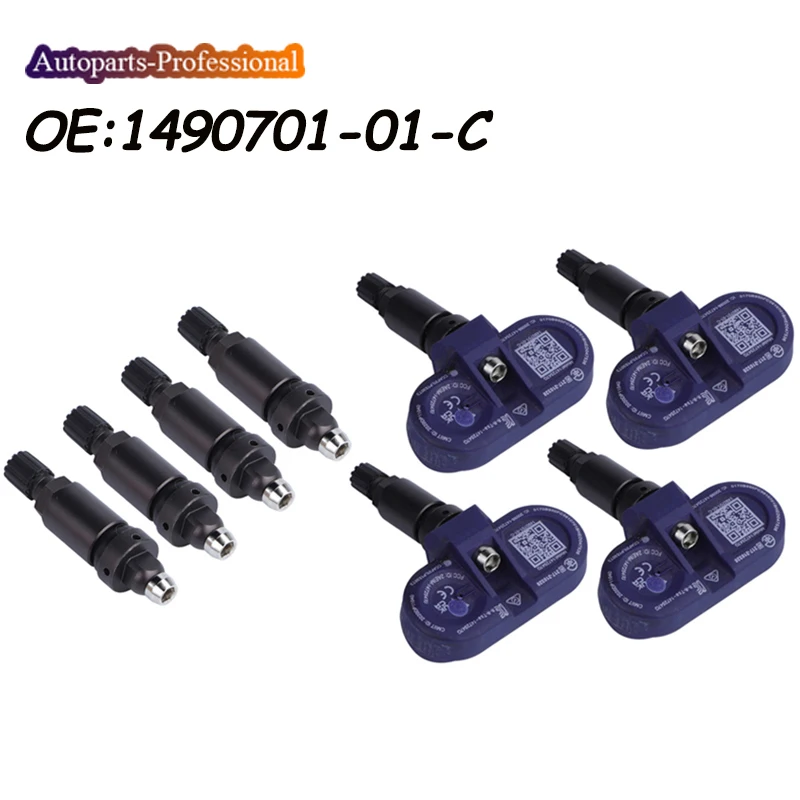 Фото Автомобильные аксессуары Bluetooth датчик давления в шинах TPMS 1490701-01-C 149070101C для Tesla Model 3 Y X S №1