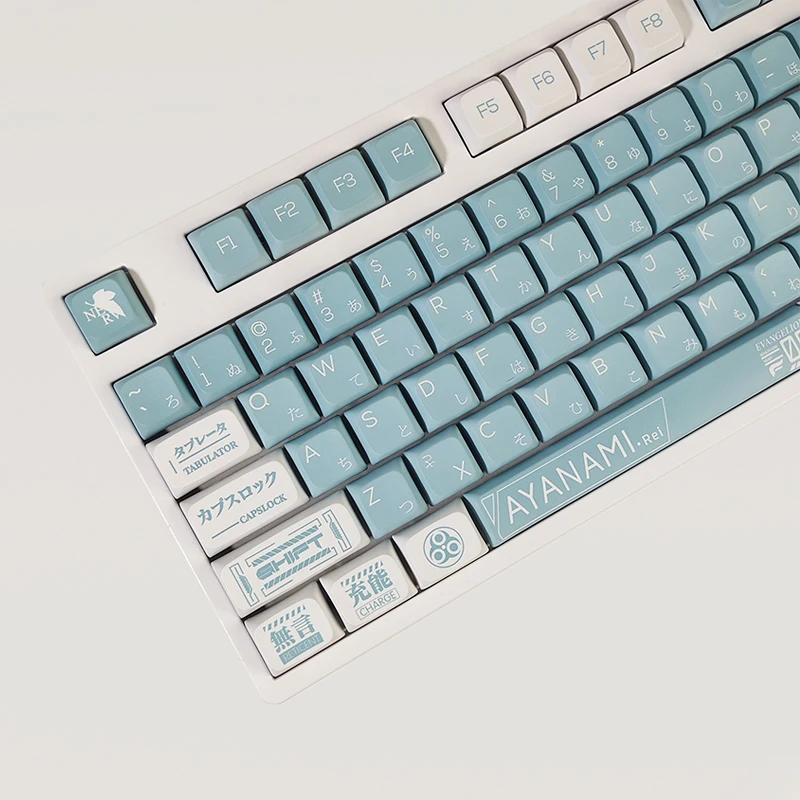 Мультяшная машина Zero Keycap 134 клавиш Pbt Материал Xda Высокая термосублимация