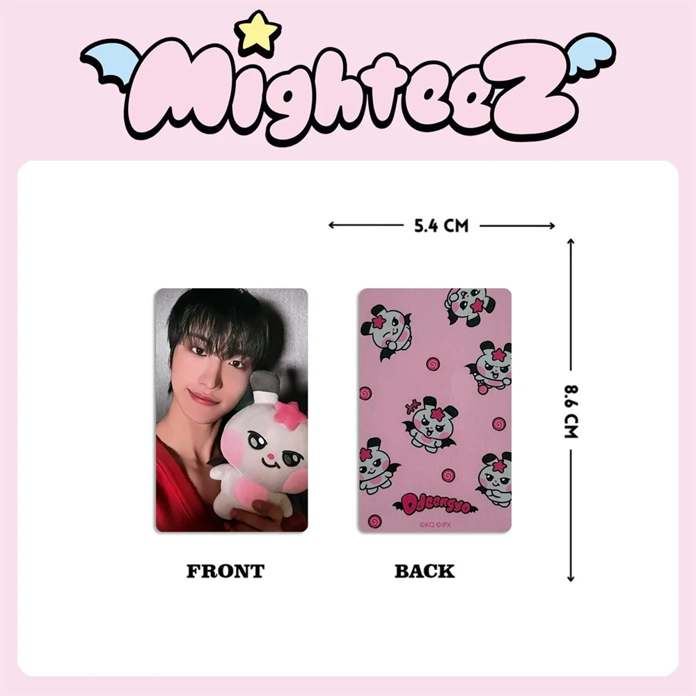 Фото Набор из 8 фотокарточек ATEEZ MIGHTEEZ POP-UO Store Lomo Cards: Хонджун, Юнхо, Сонхва, Ёсан, Минги, Сан. HD-фотокарточки для фанатов, памятные. №3