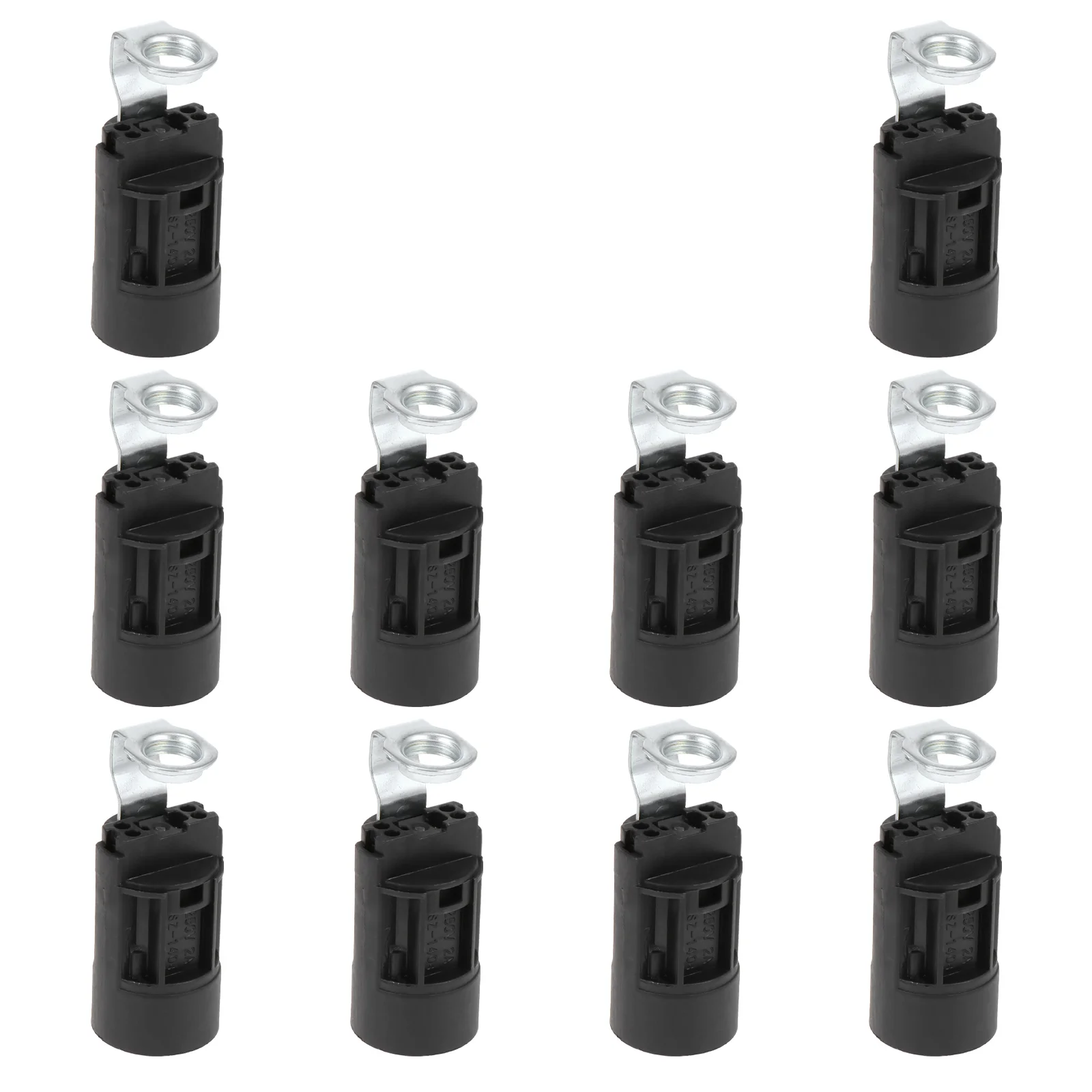 

10 Pcs Light Socket Outlet Adapter LED Bulb E14 Candelabra Base Holder Candlestick Lamp
