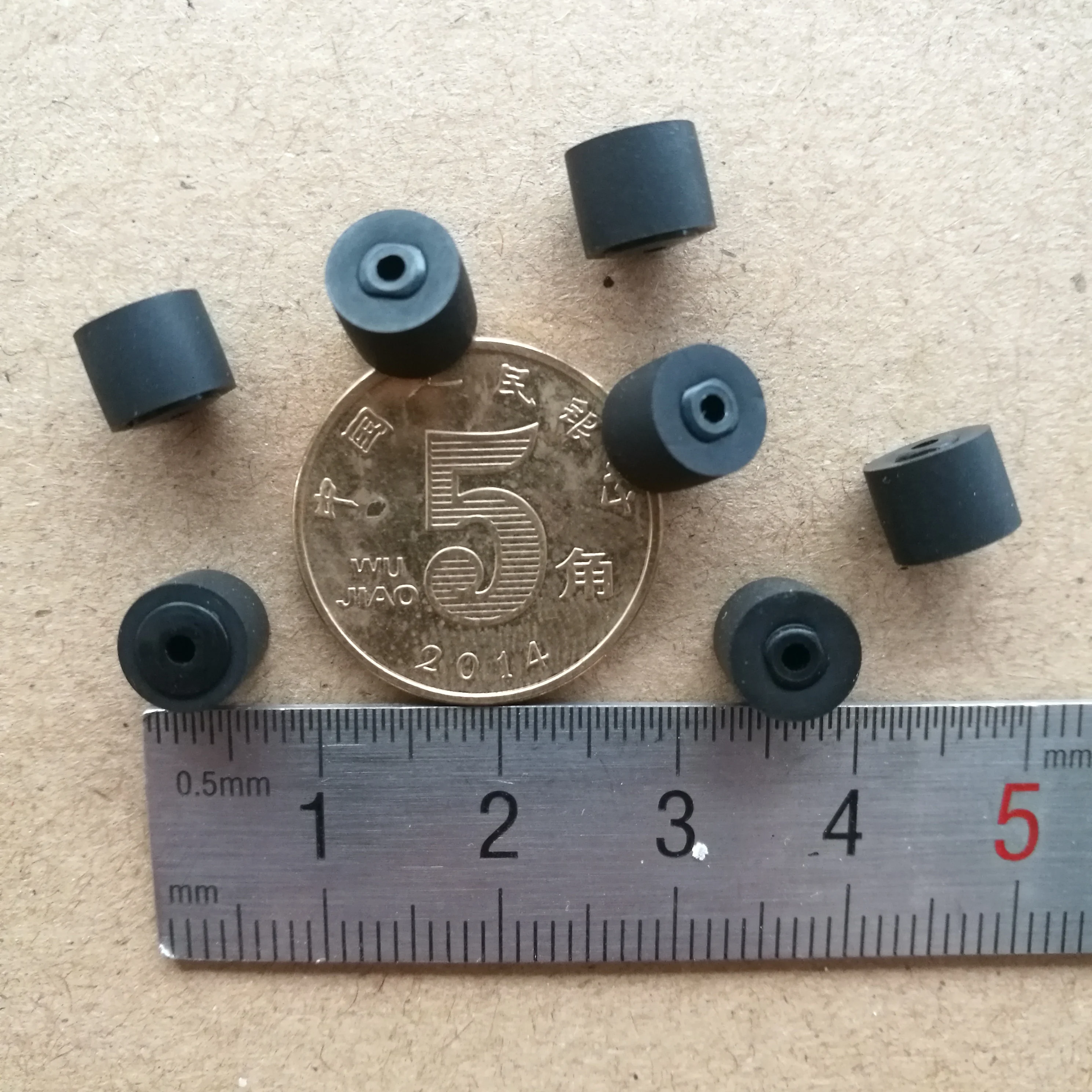 5 шт. 7 мм x 6x1 колесо для ремня давления Walkman повторитель маленькое