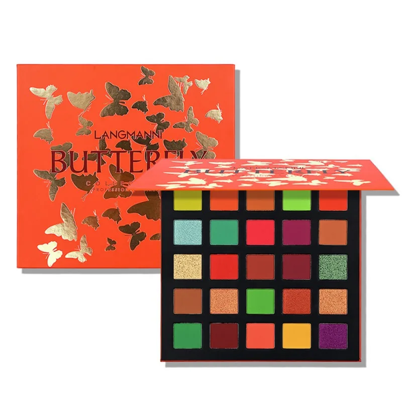 

25 Colors Eyeshadow Palette Matte High Pigmented Colorful Eyeshadow Makeup Palette Long Lasting Waterproof Makeup Pallet