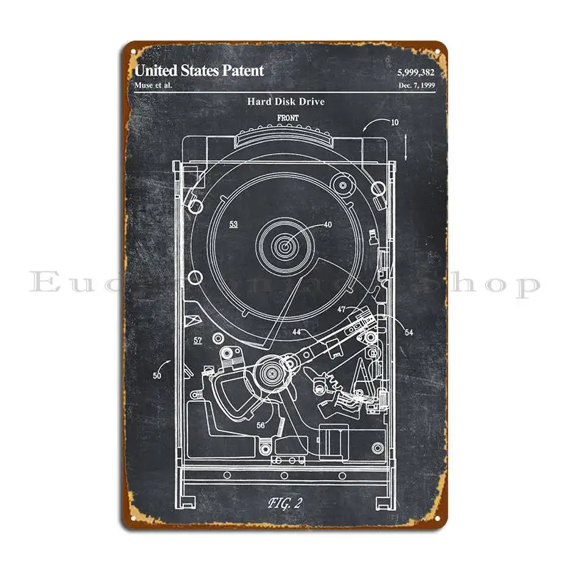 

Жесткий диск 1999, патент, фотография стены, дизайн клуба, оловянный знак, плакат