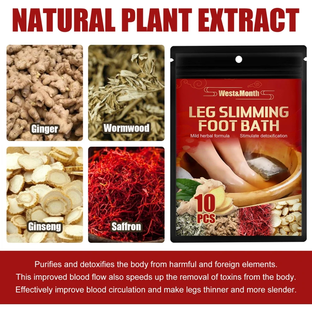 10 отделений пакет для замачивания лап имбиря холодной и влажной кожи боли в