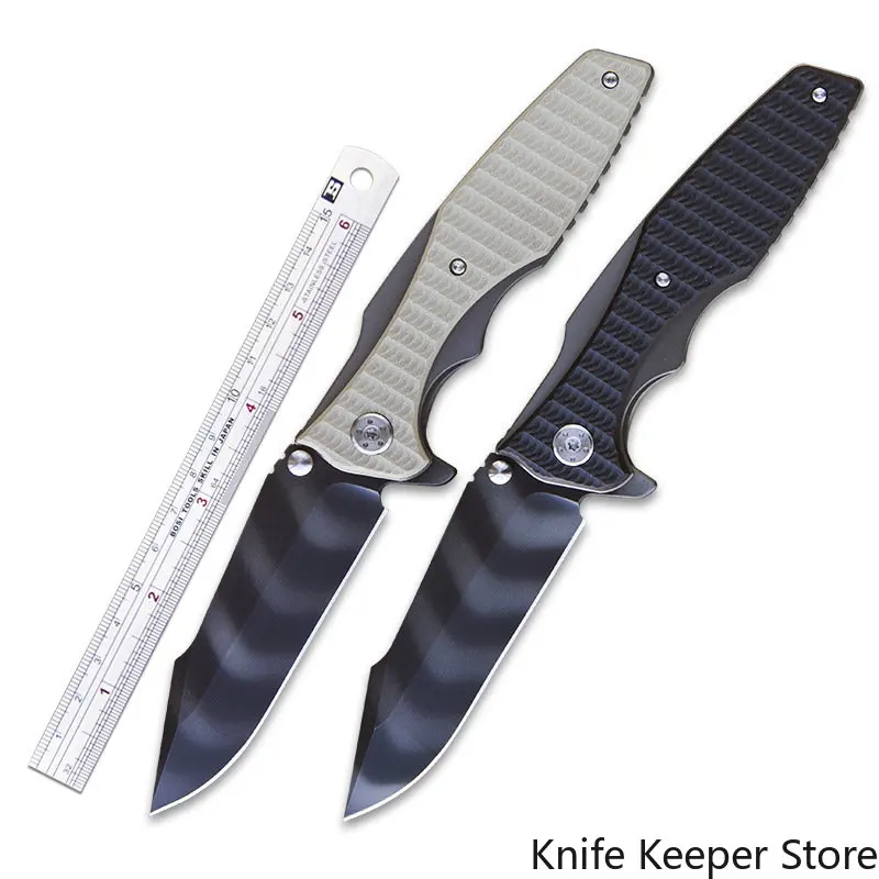 Zero Tolerance 0393 Hinderer Glow CF Pocketknife 3.5-Inch Blade of 20CV Stainless Steel Outdoor Folding Knife