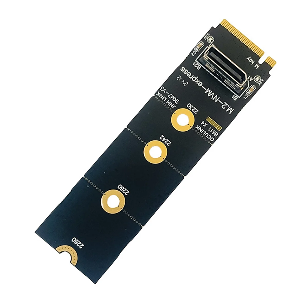 Для адаптера M.2 NVME к Oculink Female SFF-8612 PCI-E X4 поддержка DOCK-OC4 для 2 5-дюймового U.2 (SFF 8639) SSD