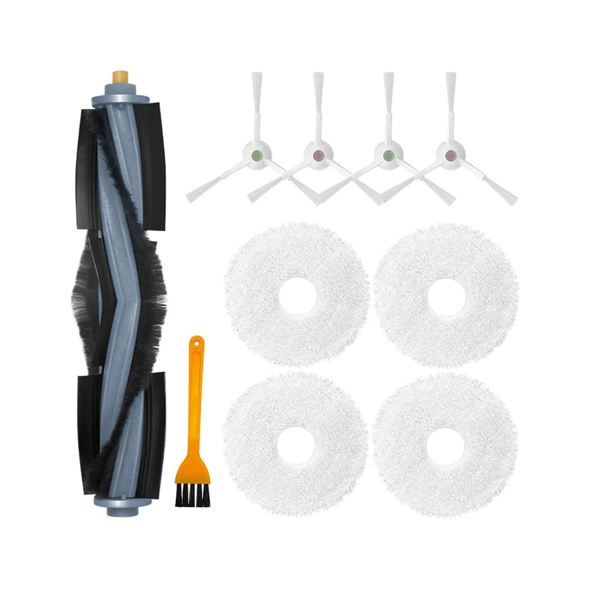 

For Floor 3 Station Robot Vacuum Cleaner Spare Parts Accessories Main Side Brush Mop Rag Cloth