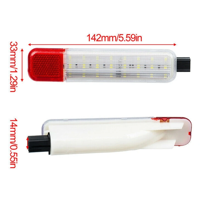 

LED Courtesy Door Projector Light for Silverado Suburban 1995-2007 Car Door Lights Led Footwell Step Lamp 2x