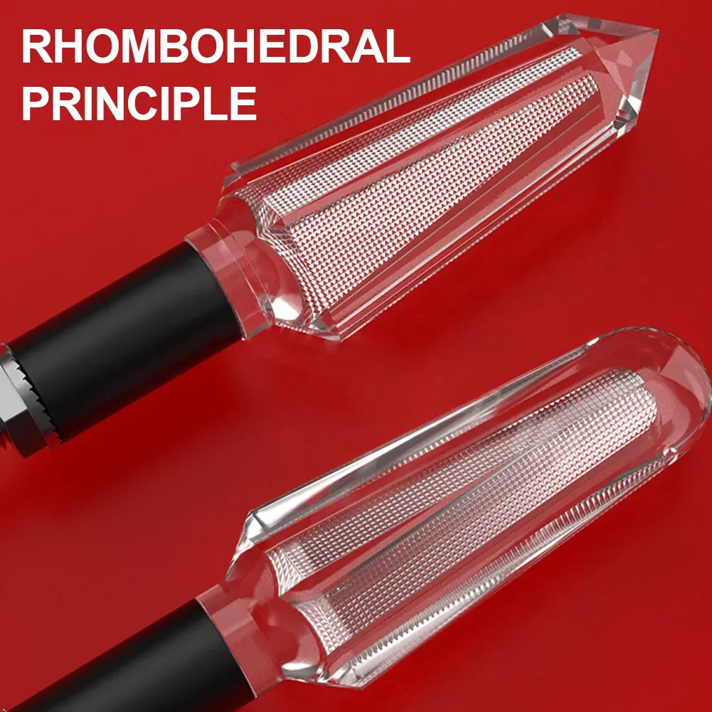 

1Pair Motorcycle Turn Signal Light Clear Lamp Body 12V Turning Indicator Super Bright Indicator Light for Motorcycle Scooter