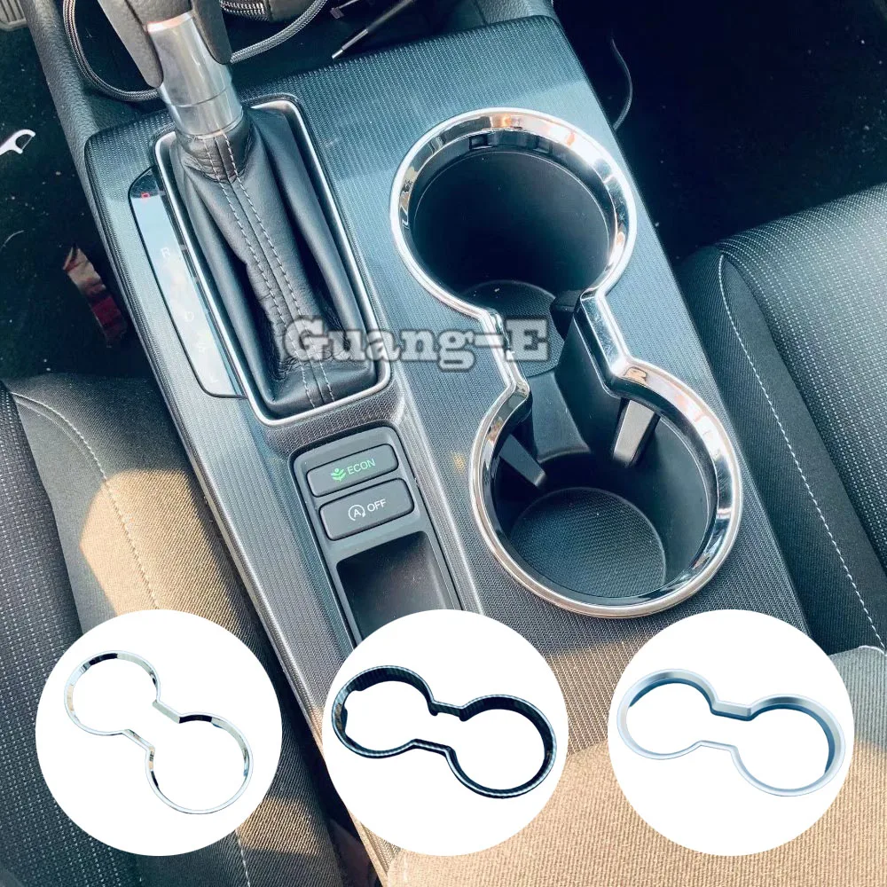 

For Honda Civic 11th Gen 2022 2023 2024 Center Console Gear Shift Box Front Water Cup Holder Trim Cover Car Accessories 1PCs