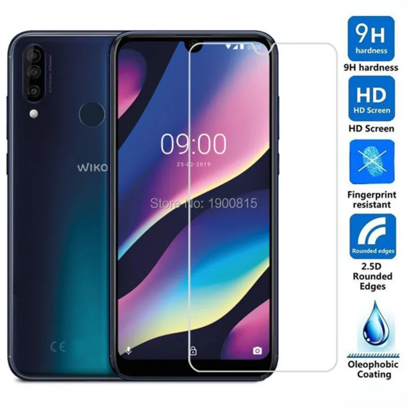 2.5d для wiko view 3/ view 3 pro защитная пленка из закаленного стекла 9h, Защита ЖК-экрана для wiko view 3 lite, защитный экран