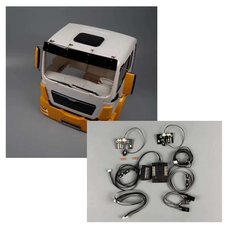 Обновленная деталь салона Lesu MAN TGS. Светильник наборы для 1 14 запасные части