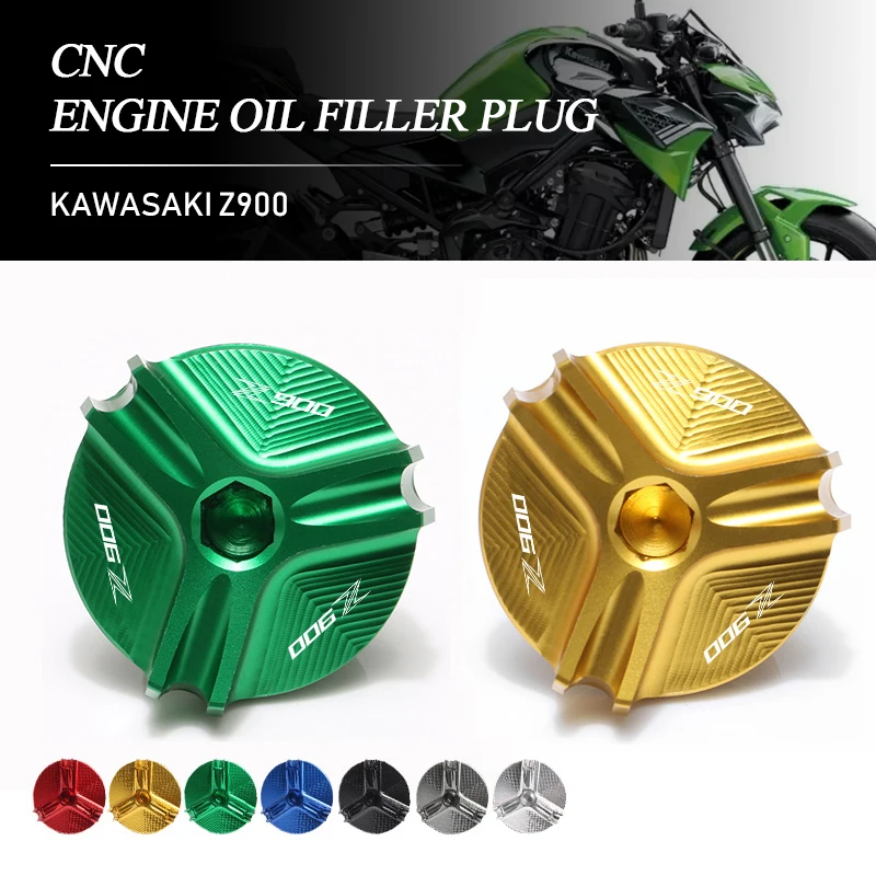 

Аксессуары для мотоциклов, пробка для слива масла двигателя, отстойник, гайка, крышка чашки, наполнительная Крышка для Kawasaki Z900