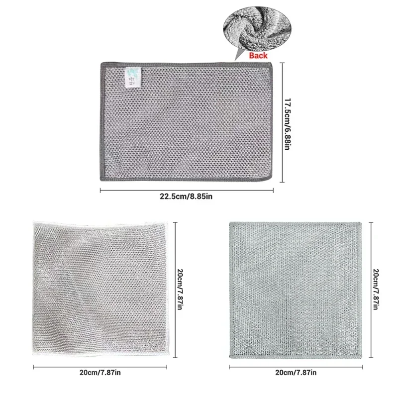 Тряпки из металлической проволоки для уборки дома