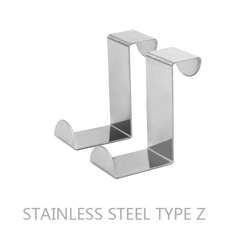 2 шт. дверные Крючки-вешалки из нержавеющей стали