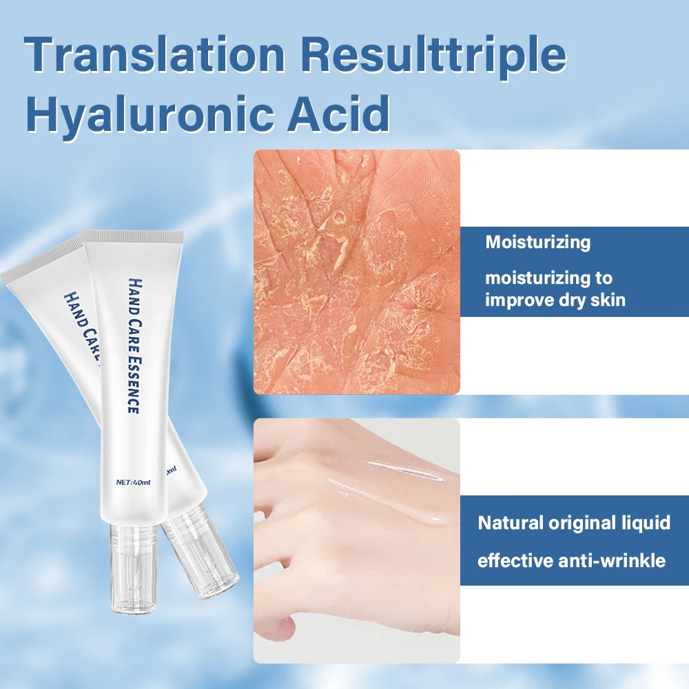 Новая сыворотка с гиалуроновой кислотой для рук увлажняет снимает сухость кожи
