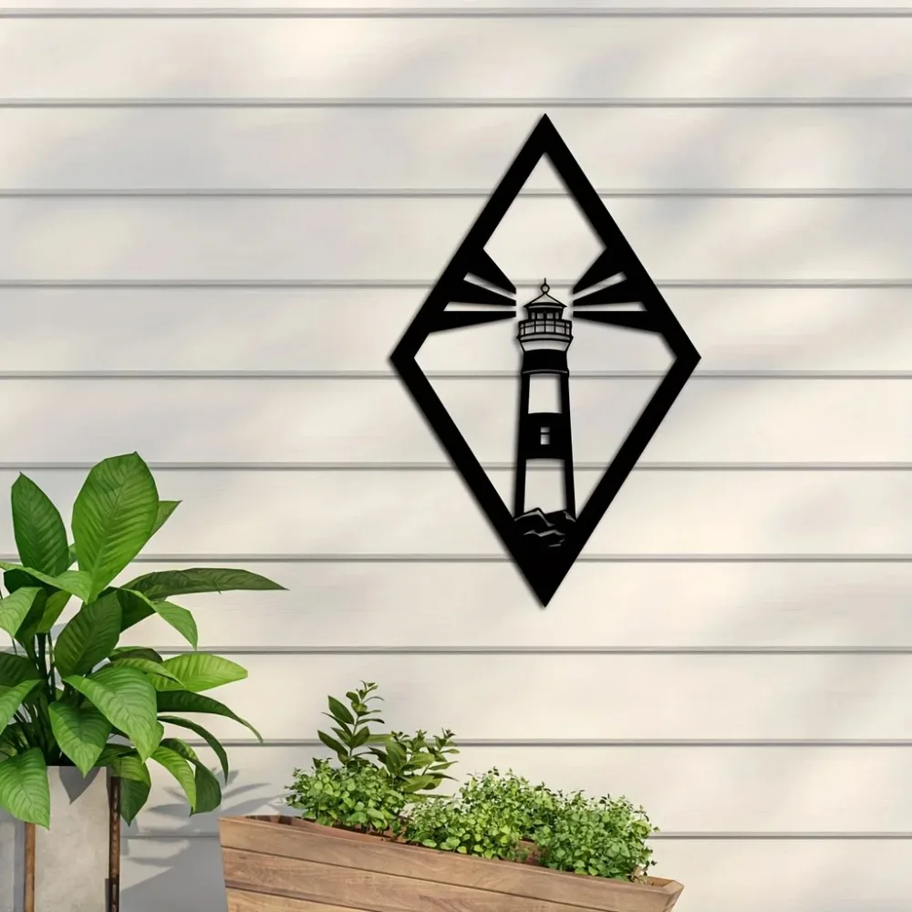 Металлический Настенный Декор Закат Пляж Знак Металлическая Настенная