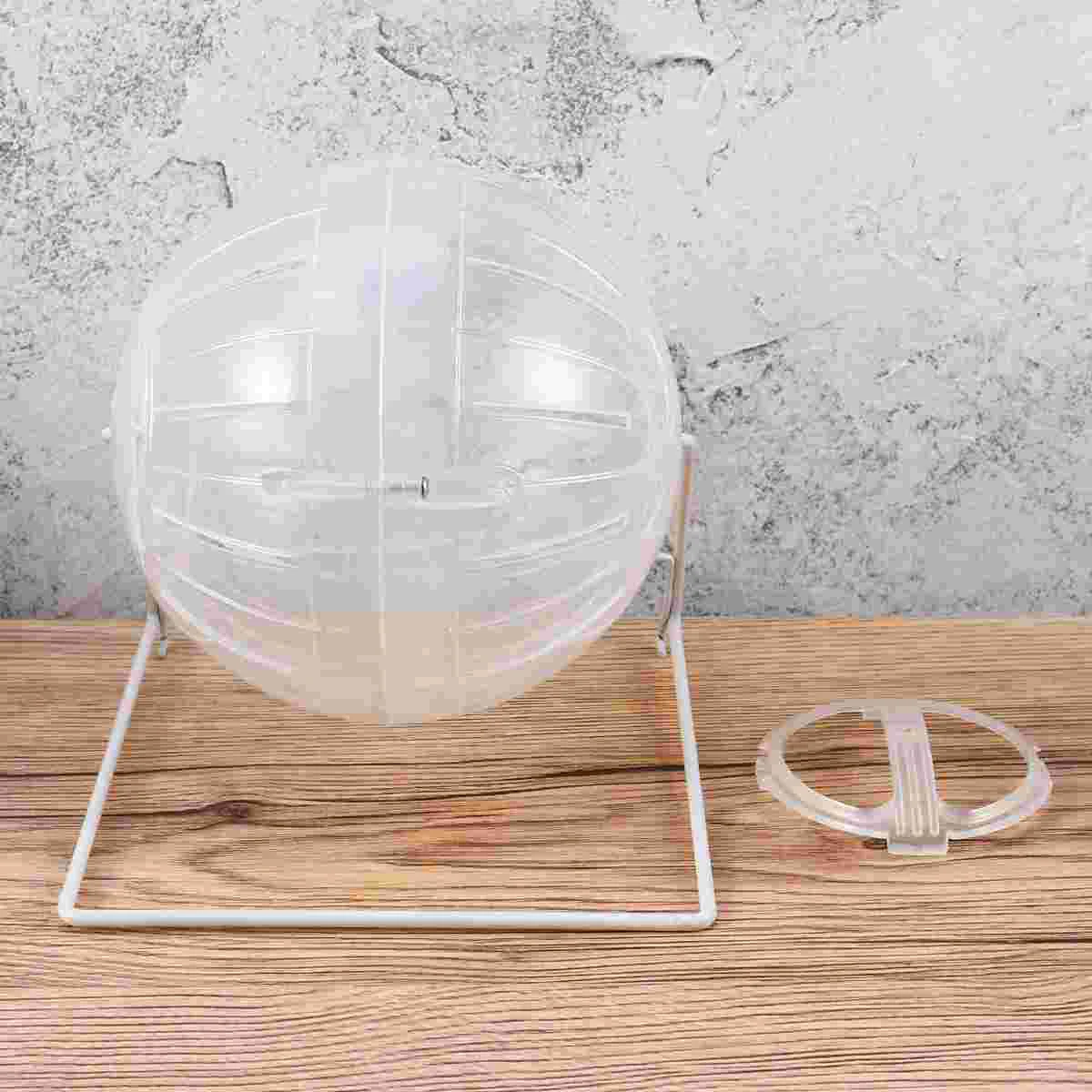 

Four-in-One Multifunctional Hamster Running Ball Run Exercise Ball Run-About Mini Ball for Small Animal Pet As Shown