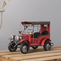 retro wrought iron metal classic car car model decoration home living room wine cabinet decoration decoration toys gift