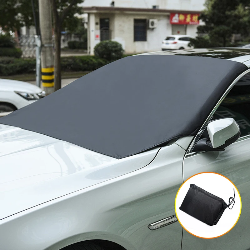 

Automobile Magnetic Sunshade Cover Car Windshield Snow Sun Shade Waterproof Protector Cover Car Front Windscreen Cover