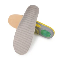 1 pair orthopedic insoles sweat breathable sport sole templates to increase height arch support foot care soles for shoes