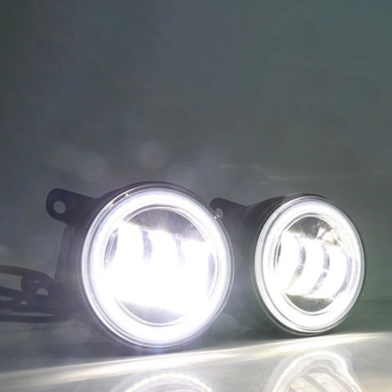 Светодиодный ные дневные ходовые огни противотуманные фары желтого цвета для Honda