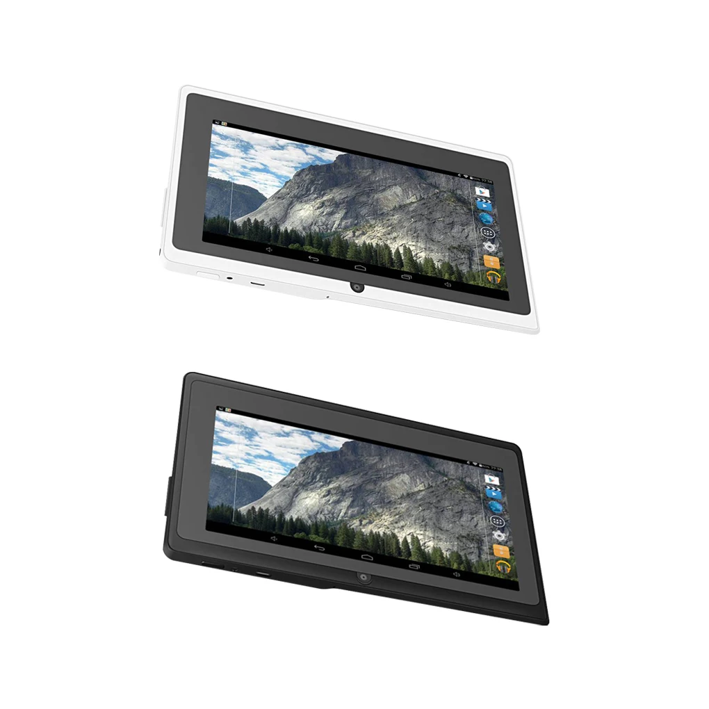 

7-inch Tablet Quad Core 8GB Wifi 1024x600 Kids Study Tablet Children Learning Net Surfing Device Black US Plug