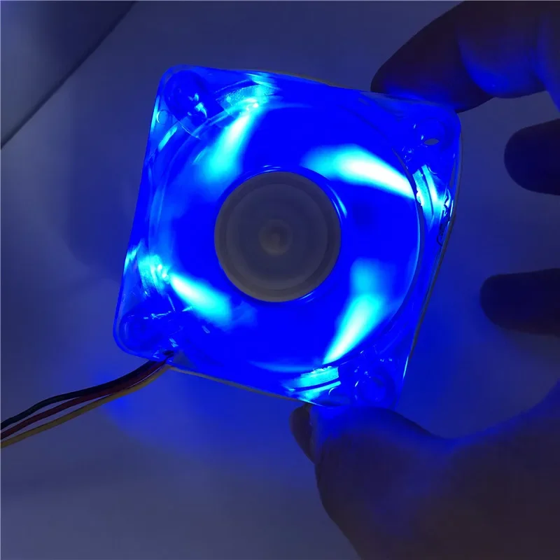 2 шт. AKASA 60 мм шарикоподшипник светодиодный охлаждающий вентилятор 6 см 60*60*20 DC12V 5