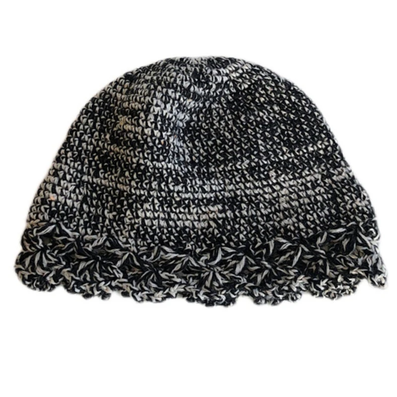 

Осенняя вязаная шапка для подростков, сохраняющая тепло, защищающая уши, ветрозащитная шапка