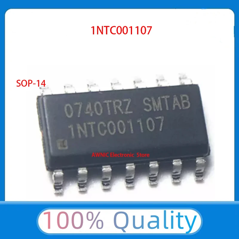 

New Original 1NTC001107 SOP-14 INTC001107 Variabel frekuensi start-up chip Untuk Perbaikan Kualitas Baik In Stock