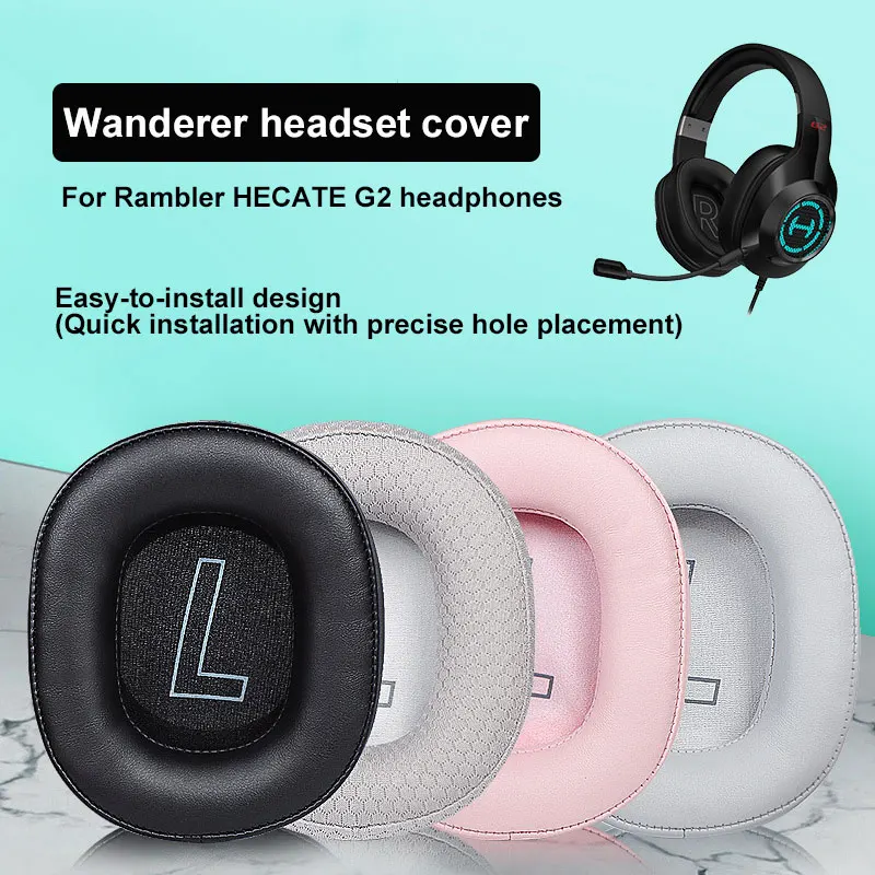 

New Cover For Edifier Hecate G2 EarPads Headphone Ear Pads Headset Ear cuffs 1 Pair Pillow Cushion