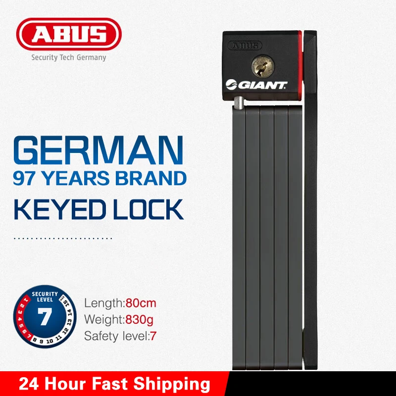 Germany ABUS Folding Lock Mountain Bike Lock Road Bike Lock Electric Motorcycle Lock Universal Anti-Theft 5700 Lock