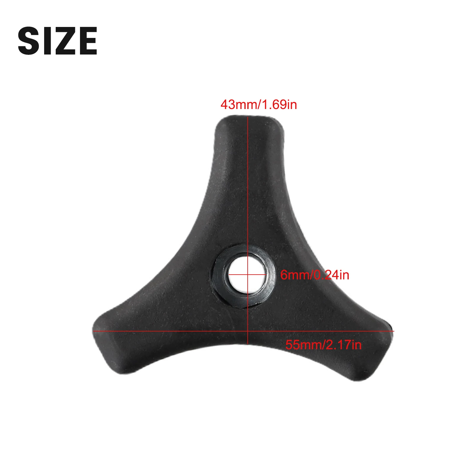 Винтовой болт треугольная ручка колесные ручки сменный подходит для Honda Mountfield