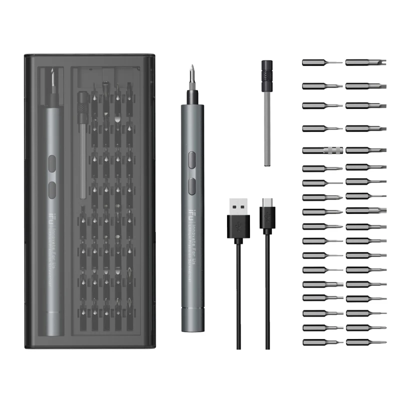 

Large Capacity Power Screwdriver with LED Work Light Accessory Power Tools