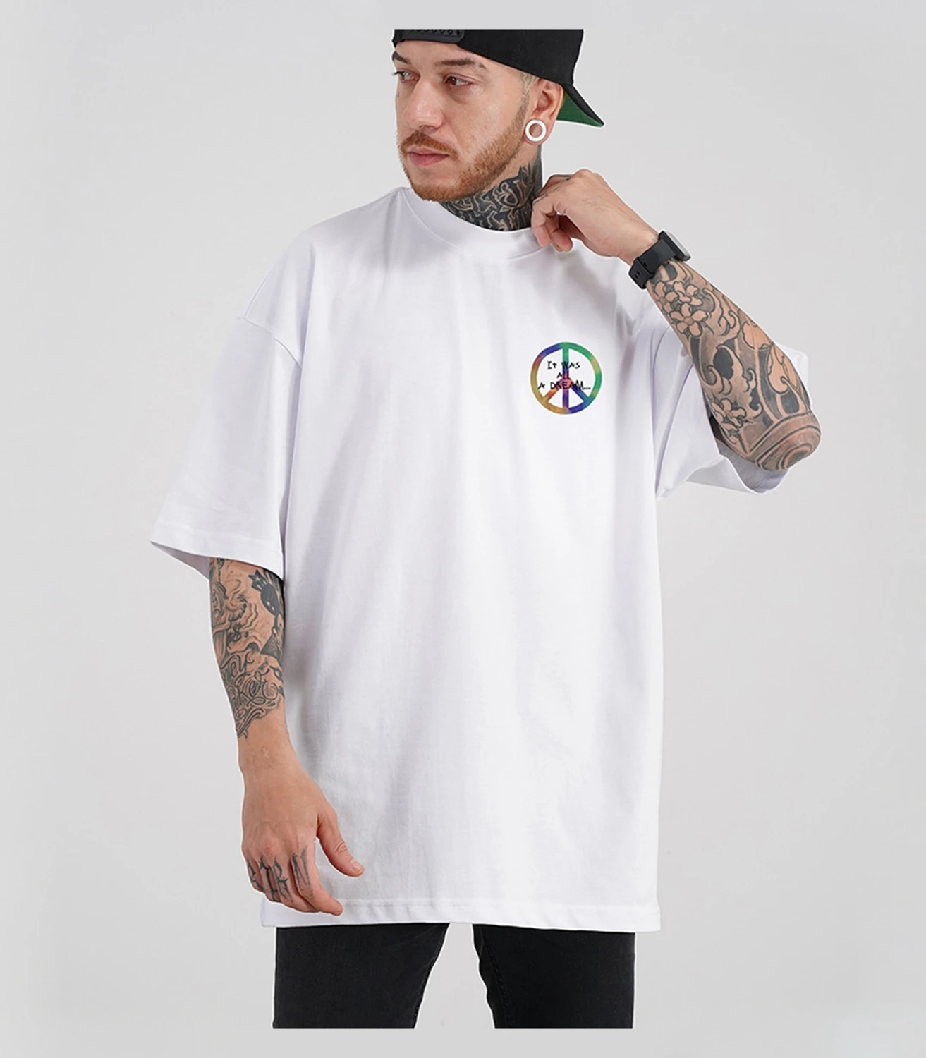 

Футболка мужская летняя с принтом «Корона», 2023 хлопок