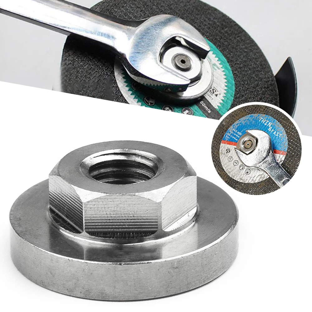 

Hexagon Nut Angle Grinder Nut Angle Grinder Accessories Anti-rust Portable Pressure Plate Silver Stainless Steel