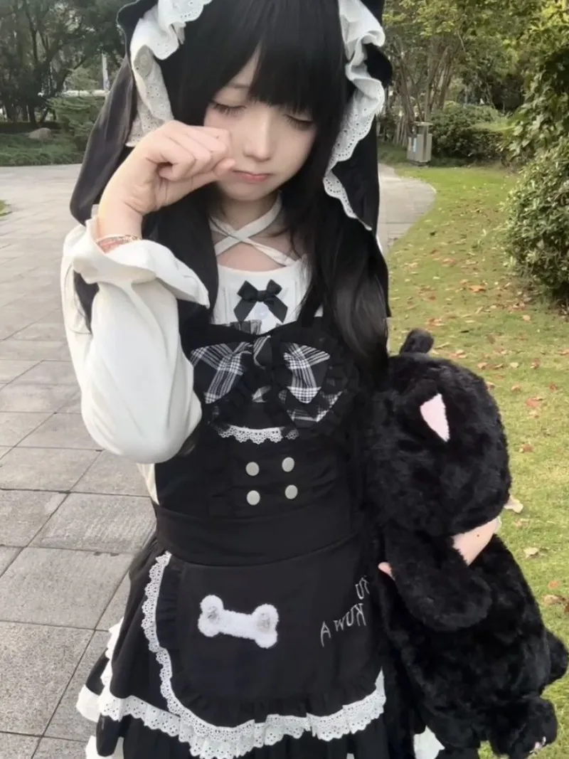 Новая японская субкультура Rojita мягкая юбка с милым кружевом и бантом для девочек