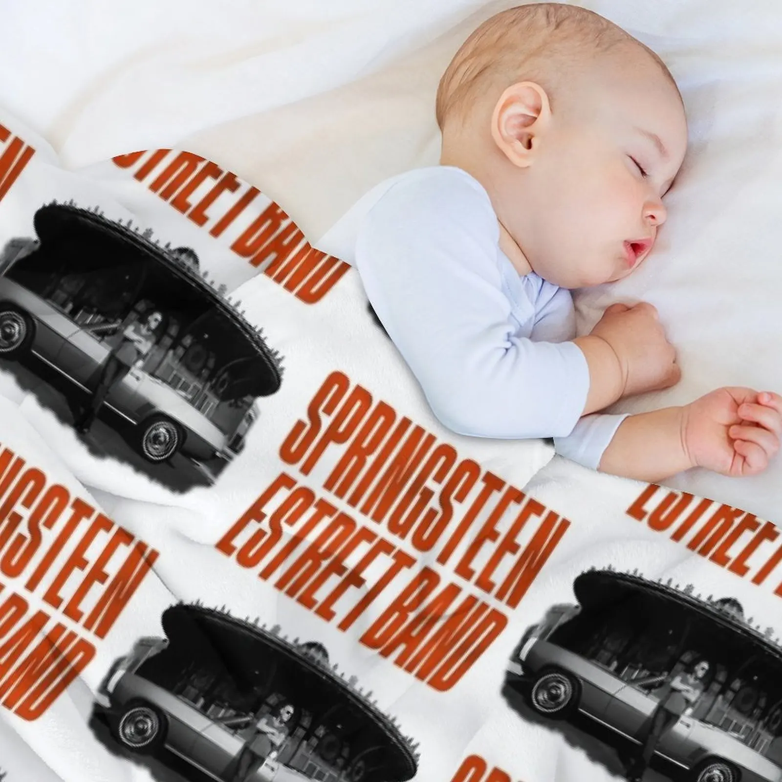 Бр?ок?? Музыка Spr Brug??? ?н и The ? Str??? Декоративное одеяло Boss Tour 2023 Покрывала для