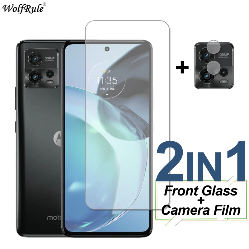 Tempered Glass For Motorola Moto G72 Screen Protector Protective Phone Camera Lens Film On For Motorola Moto G72 G32 G62 G42 G52