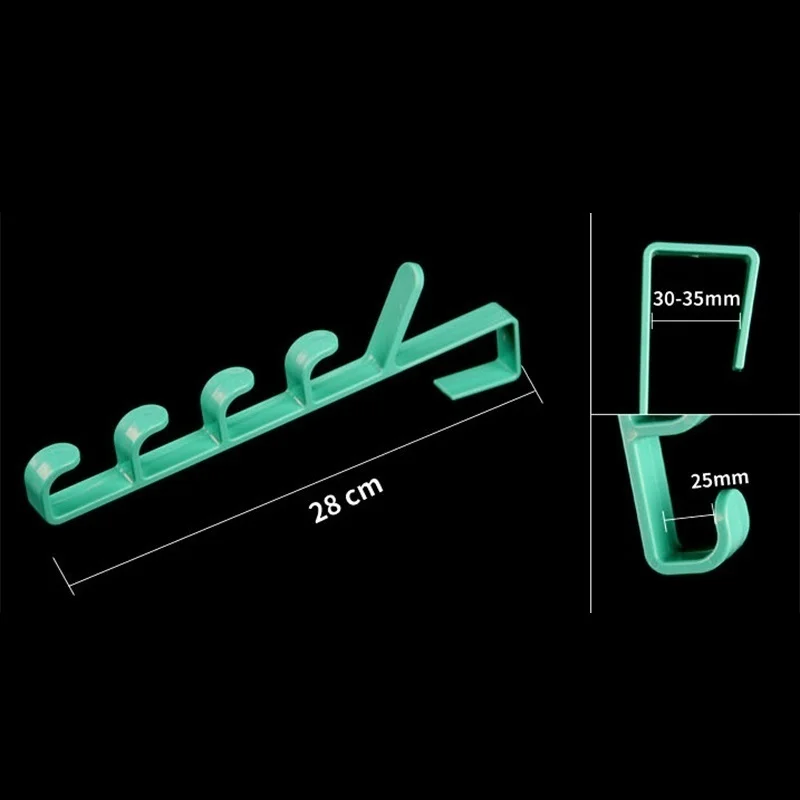 plastic door hooks over cabinet drawer room kitchen bathroom hanger hook coat clothes nail free behind the door mask holder free global shipping