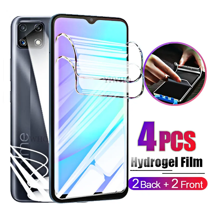 Not Glass Hydrogel Film on For OPPO Realme C25s HD Screen Protectors for Realme C15 C17 C20A C21 C25 C 25y C 25s Protective Film