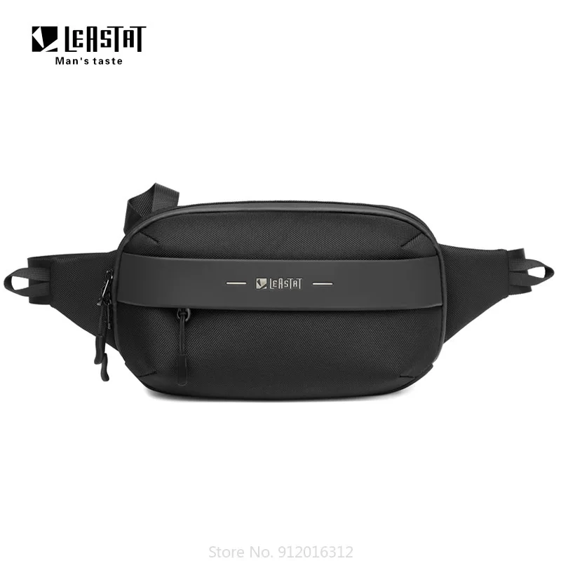 

Casual Waist Bag Sports Chest Bag Street Crossbody Breathable Pack Purse Large Money Phone Belt Bag