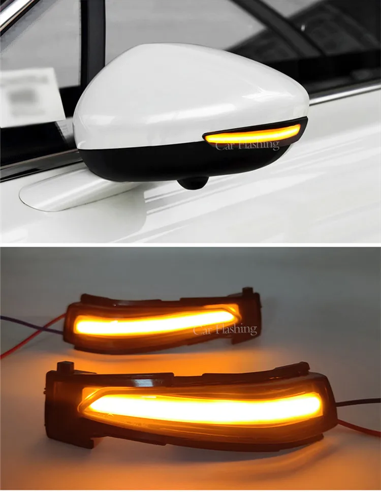 

Для Peugeot 508 Citroen C4L DS5 11-19 светодиодный зеркало заднего вида динамический сигнал поворота мигающая лампа боковой индикатор мигалка