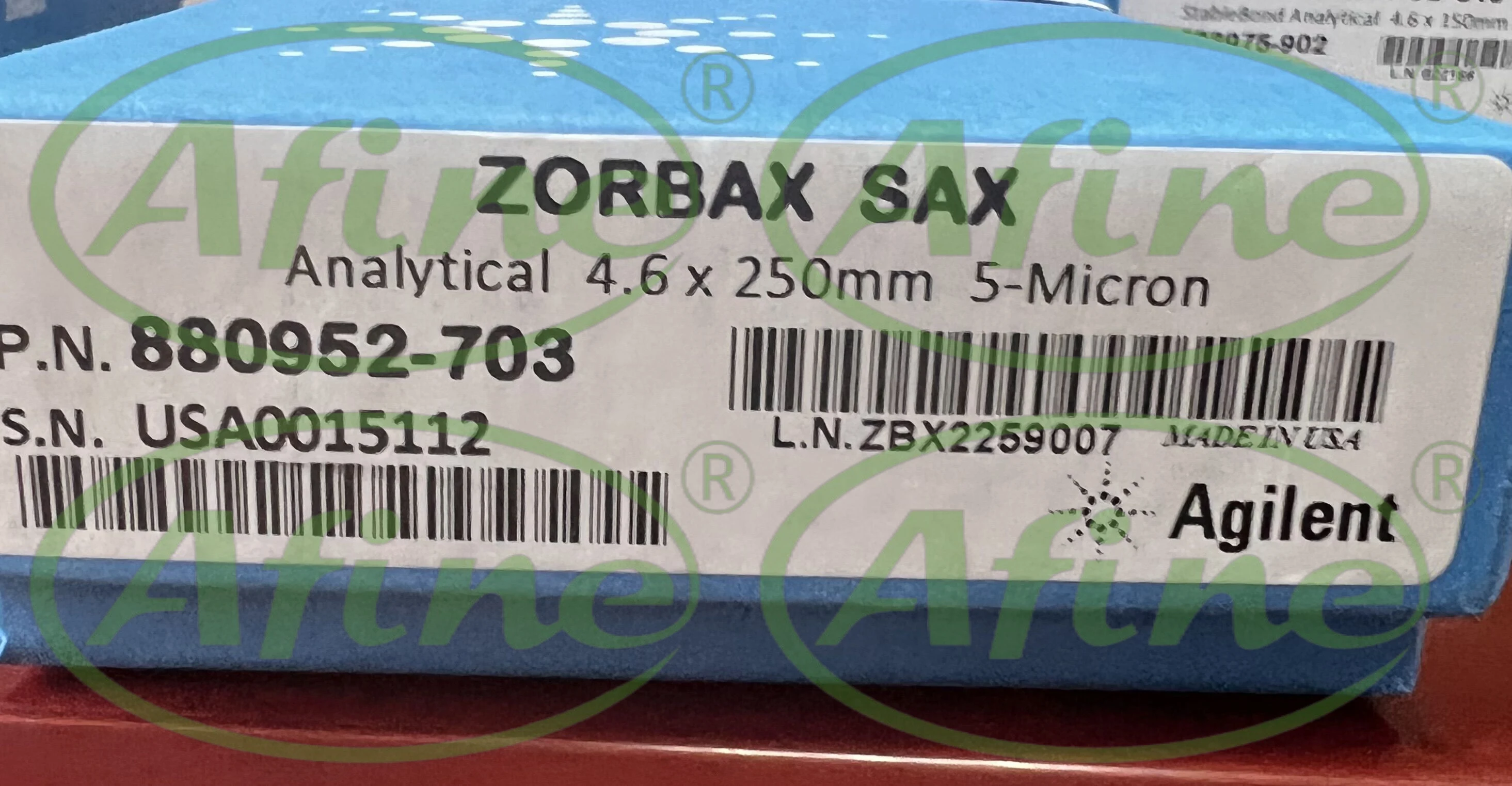 Колонки для обмена ионов AFINE Agilent ZORBAX 880952 -703 SAX 4 6 х 250 мм колонка HPLC 5 мкм